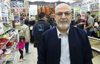 Kilis’te bayram şekerleri tezgahları renklendirdi