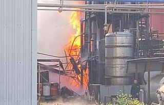 Kimya ve entegre atık tesisindeki yangın söndürüldü