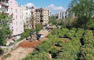 Kırcami’de yol çalışmaları başladı