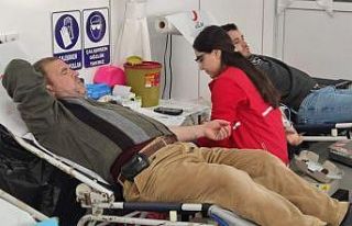 Kızılay kan bağış tırı Bingöl’de