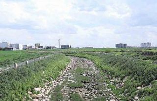 Kızıltepe’de Zergan Deresi’nde ıslah çalışmaları...