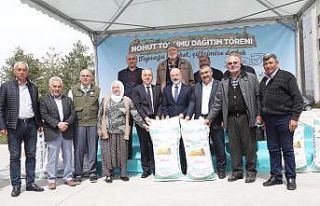 Kocasinan Belediyesi, çiftçiye beyaz sertifikalı...