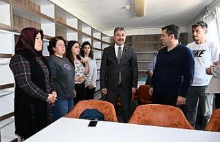 Konteyner kente kütüphaneler yapılıyor