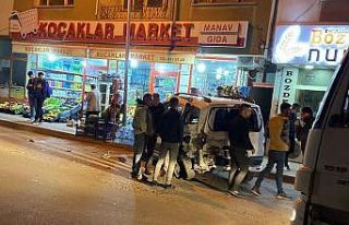 Kontrolden çıkan pikap 6 aracı biçti