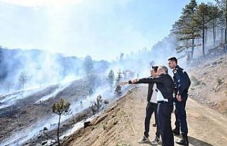 Konya’da ormanlık alanda yangın kontrol altına...