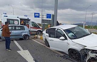 Konya’da otomobiller çarpıştı: 5 yaralı