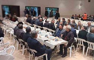 Kozan’da muhtarlar iftar sofrasında birliktelik...