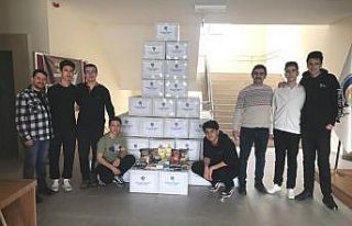 Kütahya’da 106 ihtiyaç sahibi aileye yardım kolisi