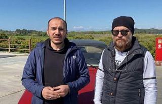 Kütahya’da 1975 model Anadol marka otomobil mezatta...