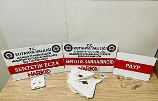 Kütahya’da bir evde uyuşturucu ele geçirildi