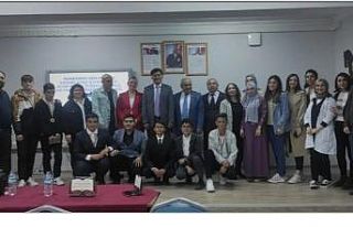 KÜTSO Mesleki Teknik ve Anadolu Lisesinde şiir okuma...