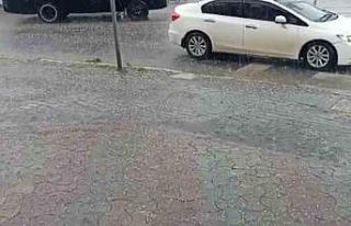 Lüleburgaz’da caddeler göle döndü