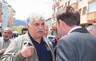 Macit, baba ocağı Oltu’da seçim çalışması...