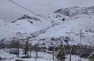 Malatya’da kar yağışı etkili oldu