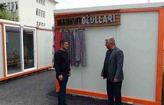 Malatya’da konteyner çarşılar hizmet vermeye...