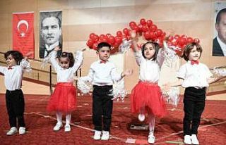 Mamak’ta miniklerin bayram sevinci