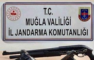 Marmaris’te ruhsatsız tabanca ve otomatik ve tüfeği...