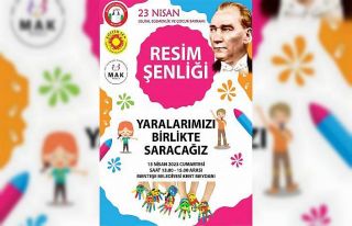 Menteşe’de 23 Nisan resim şenliği
