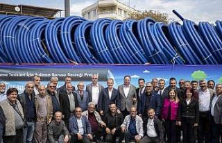 Mersin Büyükşehir Belediyesi çiftçileri desteklemeye...