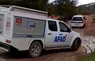 Mersin’de kar yağışı esnasında kaybolan şahıs...