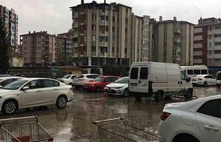 Meteorolojinin uyardığı Kastamonu’da sağanak...