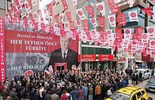 MHP Bursa Seçim İletişim Merkezi açıldı