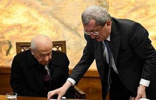 MHP lideri Bahçeli, Başkan Vergili ile görüştü