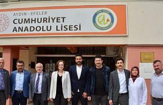 MHP Milletvekili Adayı Depboylu, mezun olduğu liseye...