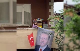 Minik Sare’nin Cumhurbaşkanı sevgisi