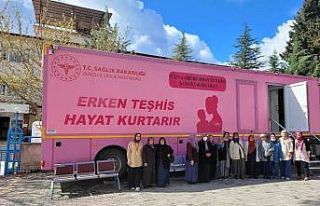 Mobil Kanser Tarama Tırı hayat kurtarmak için sahada