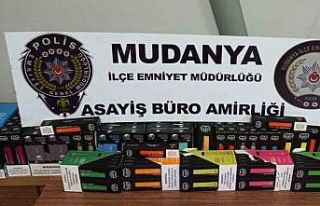 Mudanya emniyetinden kaçakçılara operasyon