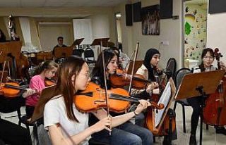 Muhteşem konser öncesi son provalar