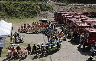 Nazilli’de ateş savaşçıları yangınlara hazır