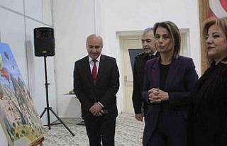 Nevşehir’de ’Bir el de sen uzat’ konulu resim...