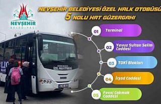 Nevşehir’de otobüs güzergahı değişti