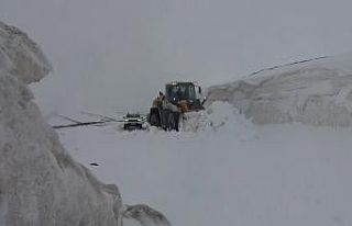 Nisan ayının son gününde kar geri döndü, ekipler...