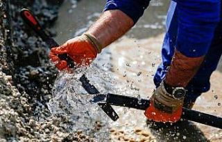 O mahallede 5 bin 500 metrelik içme suyu hattı yenilendi