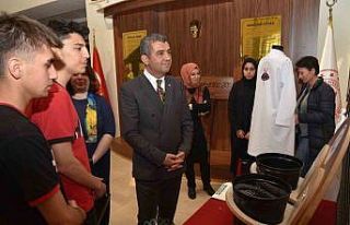 Öğrenciler tescil almış ürünlerini görücüye...