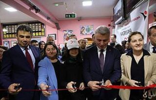 Öğrencilerden çevre konulu sergi