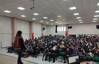Öğrencilere polislik tanıtıldı, suçtan korunma...