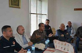 Orman yangınları bilgilendirme toplantıları devam...