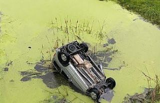 Osmaniye’de hafif ticari araç köprüden uçtu:...