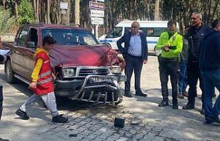 Osmaniye’de  trafik kazası: 2 yaralı
