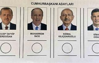 Oy pusulaları basılmaya başladı