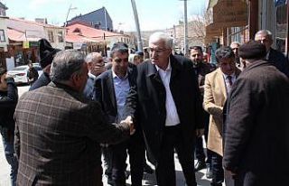 Öz Tekman’da esnafı dinledi