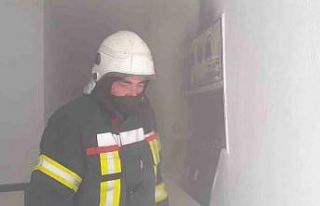 Panodan çıkan yangın paniğe neden oldu