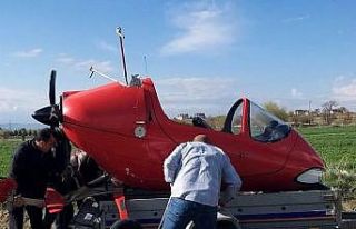 Paramotor, kalkıştan hemen sonra düştü