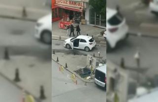 Pendik’te kadın sürücülerin yol verme kavgasında...