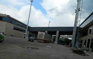 Posof Türkgözü sınır kapısında seçim bürosu...