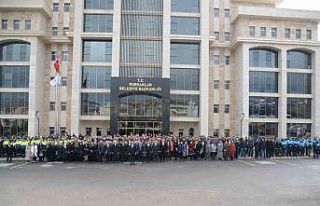 Pursaklar Belediyesi, personeline çifte bayram yaşattı